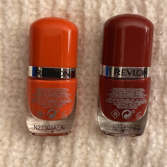 2 NEW Revlon Ultra HD Snap! Nail colors - Hot Stuff 007 & Red & Real Rouge 014 - Picture 2 of 3